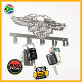 Harley Davidson Design 5 Hook Key Home Décor