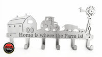 Home Is Where The Farm Is! 6 Hook Key Hook Hooks