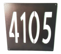 House Number Sign Wall Art