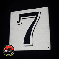 House Number Sign Wall Art