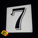 House Number Sign Wall Art