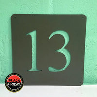 House Number Sign Wall Art