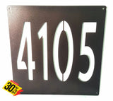 House Number Sign Wall Art