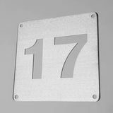 House Number Sign Wall Art