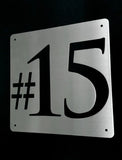 House Number Sign Wall Art