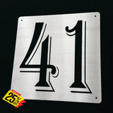 House Number Sign Wall Art