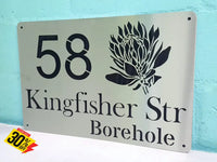 House Signs - Flower Designs