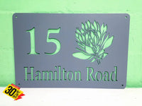 House Signs - Flower Designs