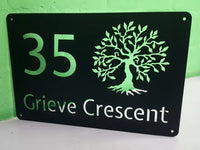 House Signs - Tree Designs