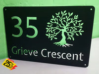 House Signs - Tree Designs