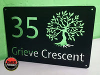 House Signs - Tree Designs