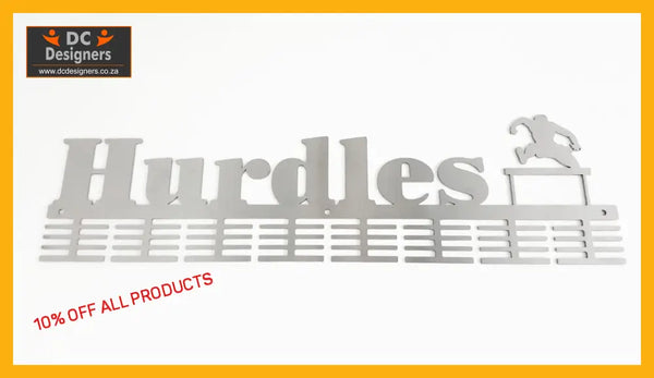 Hurdles 64 Tier Medal Hanger Sports Medal Hangers