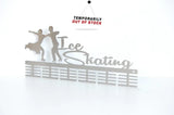 Ice Skating 48 Tier Medal Hanger Stainless Steel Brush Finish Sports Medal Hangers