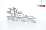 Ice Skating 48 Tier Medal Hanger Stainless Steel Brush Finish Sports Medal Hangers