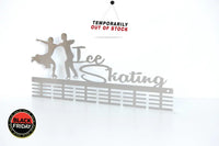 Ice Skating 48 Tier Medal Hanger Stainless Steel Brush Finish Sports Medal Hangers