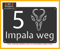 Impala House Sign Wall Art