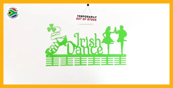 Irish Dancing 48 Tier Medal Hanger Green Sports Medal Hangers