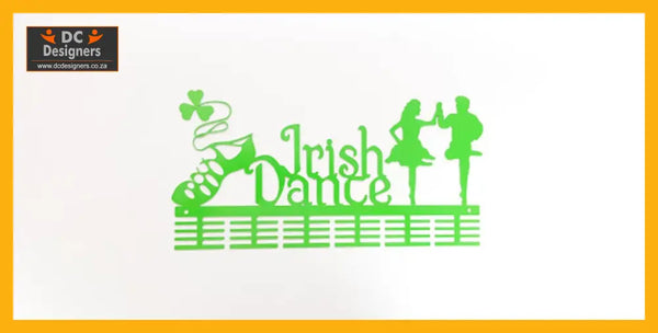 Irish Dancing 48 Tier Medal Hanger Green Sports Medal Hangers