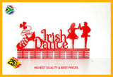 Irish Dancing 48 Tier Medal Hanger Red Sports Medal Hangers