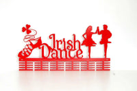 Irish Dancing 48 Tier Medal Hanger Red Sports Medal Hangers