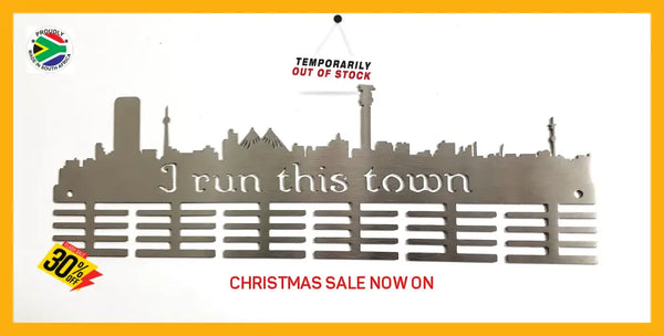 Jhb I Run This Town Medal Hanger 48 Tier Sports Medal Hangers