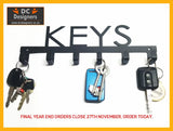 Keys Key Hook Black Hooks