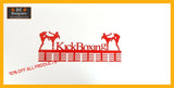 Kick Boxing 48 Tier Medal Hanger Red Sports Medal Hangers