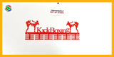 Kick Boxing 48 Tier Medal Hanger Red Sports Medal Hangers