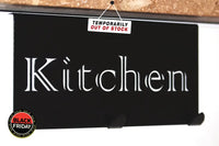 Kitchen Dish Cloth Hanger Black Home Décor