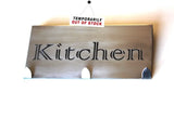 Kitchen Dish Cloth Hanger Stainless Steel Brush Finish Home Décor