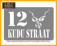 Kudu House Sign Wall Art