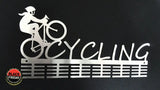 Lady Cycling 48 Tier Medal Hanger Sports Medal Hangers