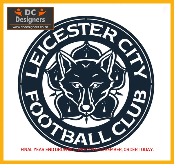 Leicester City Football Club Mounted Wall Art Design