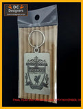 Liverpool Crest Double Sided Laser Engraved Key Ring-Bag Tag Key Rings