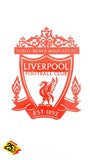 Liverpool Fc Ynwa Crest Mounted Wall Art Design Red / 41Cm X 30Cm Small