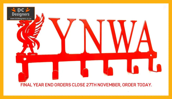 Liverpool Ynwa Liverbird Key Hook Red Key Hooks