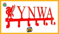 Liverpool Ynwa Liverbird Key Hook Red Key Hooks