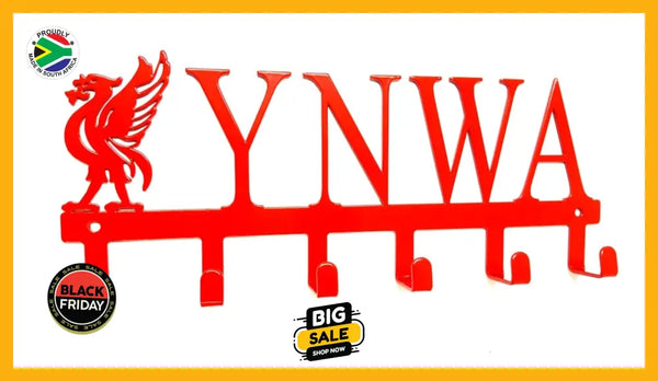 Liverpool Ynwa Liverbird Key Hook Red Key Hooks