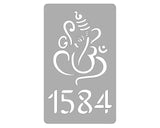 Lord Ganesh Design House Sign Wall Art