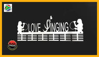 Love Singing 48 Tier Medal Hanger Stainless Steel Brush Finish Sports Medal Hangers