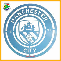 Manchester City Football Club Mounted Wall Art Design