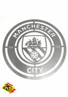 Manchester City Football Club Mounted Wall Art Design