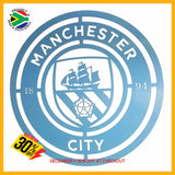 Manchester City Football Club Mounted Wall Art Design