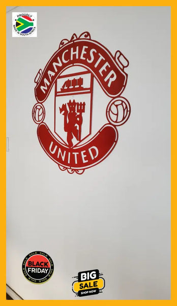 Manchester United Football Club Mounted Wall Art Design