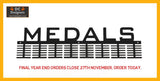 Medals 96 Tier Medal Hanger (Option Of Colors Available) Black Sports Medal Hangers