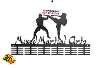 Mixed Martial Arts 48 Tier Medal Hanger Black Sports Medal Hangers