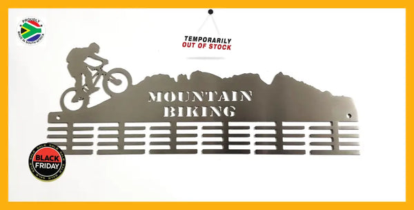 Mountain Bike Mountain 48 Tier Medal Hanger Stainless Steel Brush Finish Sports Medal Hangers