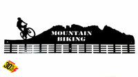 Mountain Bike Mountain 72 Tier Medal Hanger Black Sports Medal Hangers