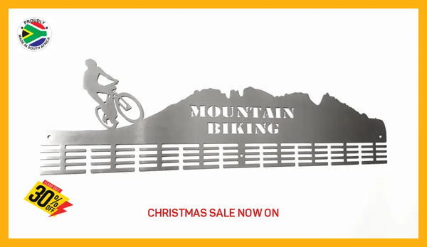 Mountain Bike Mountain 72 Tier Medal Hanger Stainless Steel Brush Finish Sports Medal Hangers