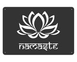 Namaste Lotus Flower Wall Art